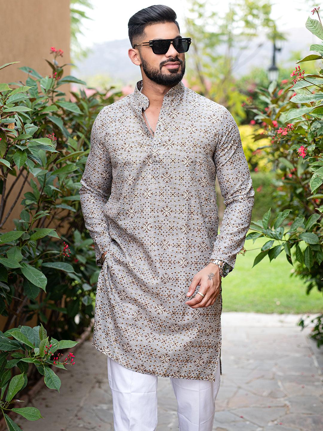 8 New Men's Black Kurta Designs To Style In Different Occasions